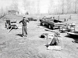 Louis and Sophie Blyan, Caslan, Alberta, May 1986