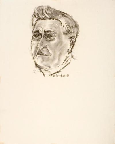 Untitled (elderly man with moustache)