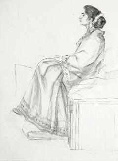 Woman in Sari