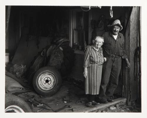 Sarah and Sam Lestor, Retired Coal Miner, Roche Percee, Saskatchewan