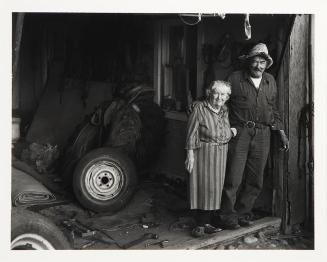 Sarah and Sam Lestor, Retired Coal Miner, Roche Percee, Saskatchewan