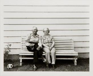 Gladys and Joe Wrigley, Retired Coal Miner, Roche Percee, Saskatchewan