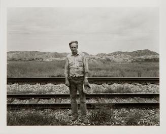 Elymer Holsteine, Pit Supervisor, Costello Mine, Estevan, Saskatchewan