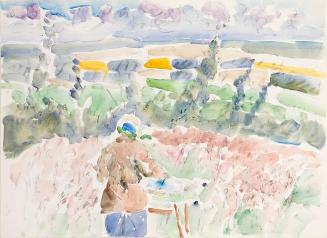 Reta Painting Near the Boskill Farm