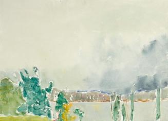 Two Jack Lake in the Rain