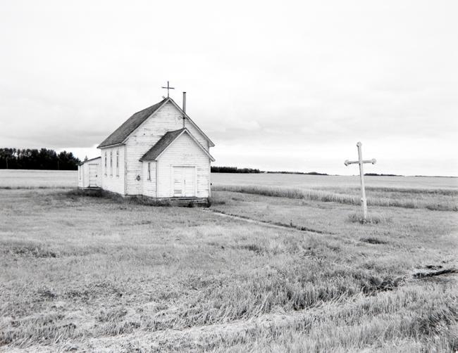 St. John the Baptist Ukrainian Catholic Church, Fosston, Saskatchewan, September 1992