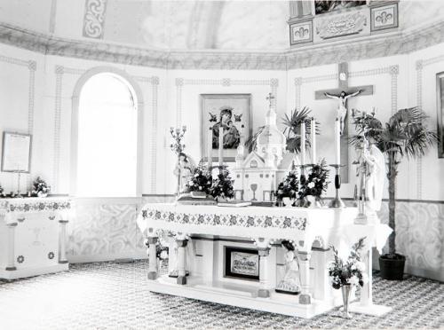 Altar, St. John Bohoslow Ukrainian Catholic Church, Krasne near Wynyard, Saskatchewan, May 1993