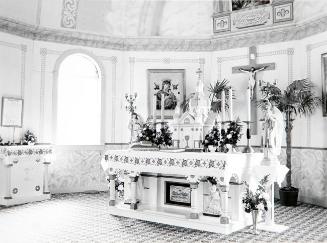 Altar, St. John Bohoslow Ukrainian Catholic Church, Krasne near Wynyard, Saskatchewan, May 1993