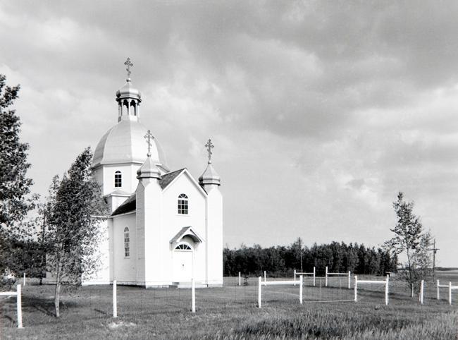 Holy Ascension Ukrainian Orthodox Church, Wimmer near Watson, Saskatchewan, June 1985