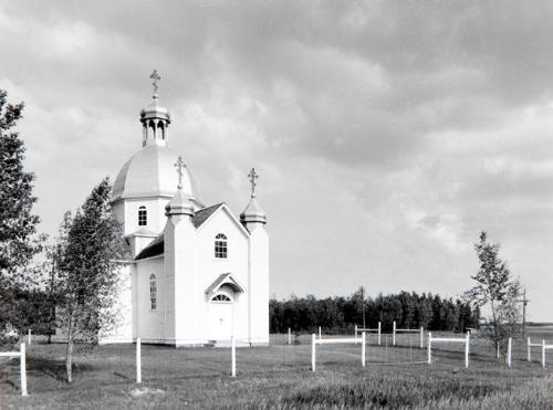 Holy Ascension Ukrainian Orthodox Church, Wimmer near Watson, Saskatchewan, June 1985