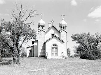 St. Vladimir and Olga Ukrainian Catholic Church near Wroxton, Saskatchewan, May 1993