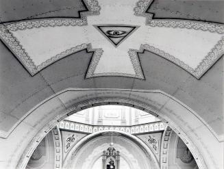 Ceiling, St. John Bohoslow Ukrainian Catholic Church, Krasne near Wynyard, Saskatchewan, May 1993