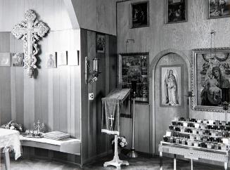 Interior, St. George's Romanian Orthodox Church, Dysart, Saskatchewan, June 1994