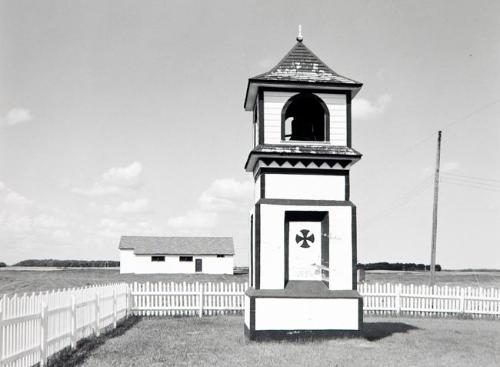 Bell Tower, St. Demetrius Ukrainian Catholic Church, Holar near Wishart, Saskatchewan, May 1993