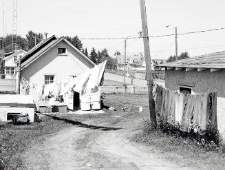 Clothes Line, Lac la Biche, Alberta, June 1977