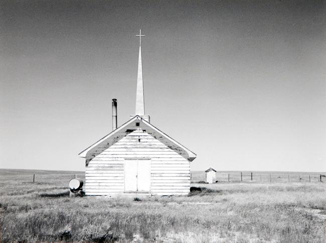 Rural Church, near Claydon, Saskatchewan, June 1986