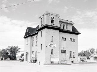 Town Hall, Arcola, Saskatchewan, June 1986