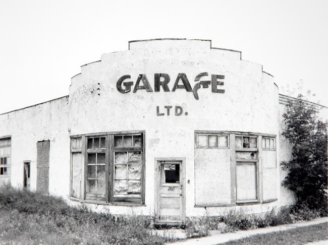 Garage, Abernethy, Saskatchewan, July 1994