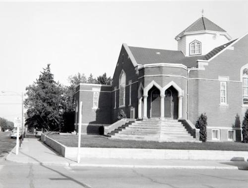 Church, North Battleford, Saskatchewan, May 1984