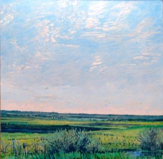 Willows, Water, Sky