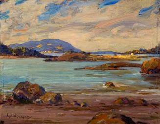 Untitled (landscape with river)