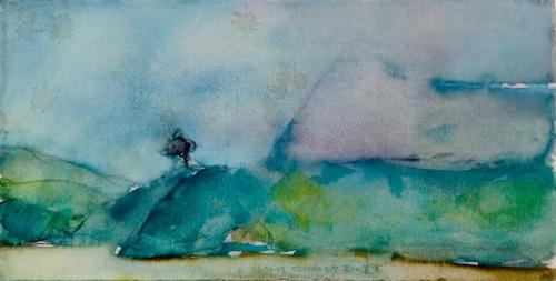 Foggy Shore, Yangtze River
