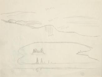 Untitled (lake with mountain)