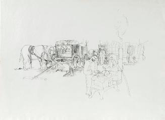 Wagon With Settlers