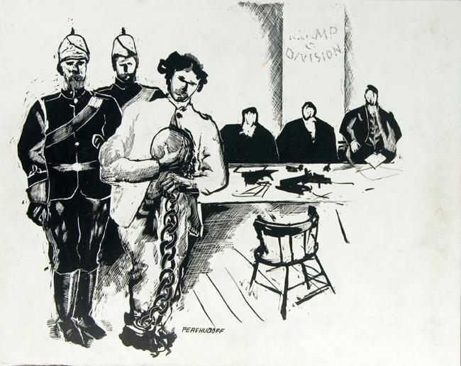 Trial of Riel at Regina