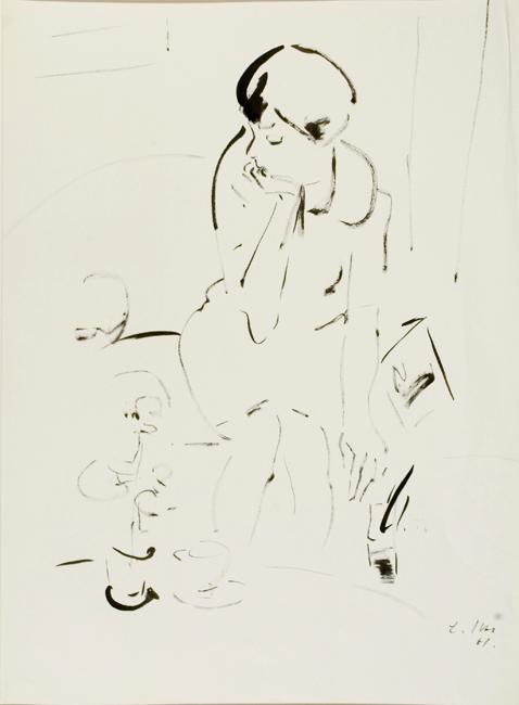 Pensive Woman