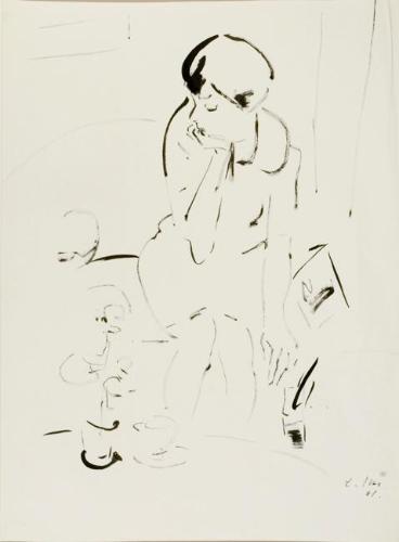 Pensive Woman