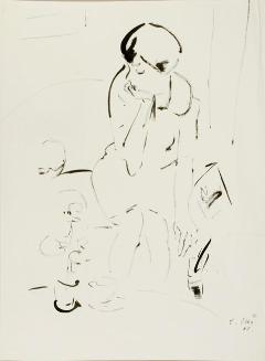 Pensive Woman