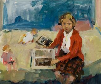 Young Girl on a Bed