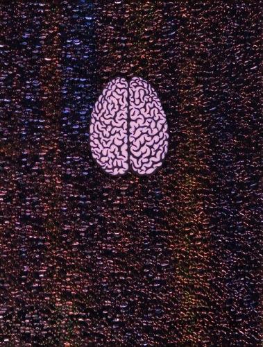 My Love Beats a Tattoo (top of brain)