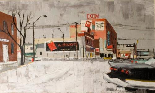 Untitled (view of Saskatoon - CKOM)