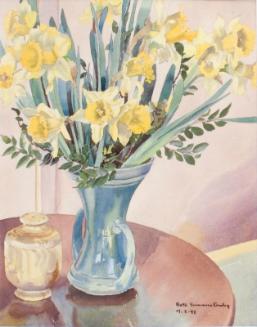 Untitled (daffodils and jar)