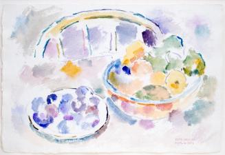 Untitled (fruit bowls on table)