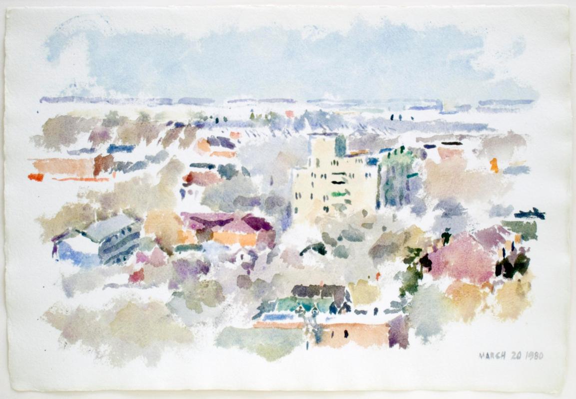 Untitled (aerial view, city)