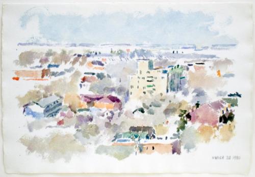 Untitled (aerial view, city)