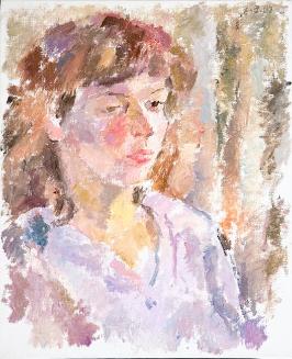 Untitled (portrait of girl)
