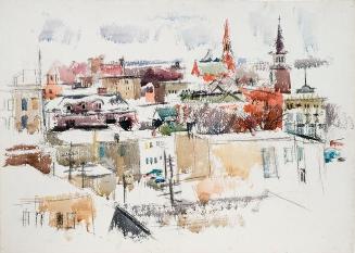 Untitled (city scene - downtown Saskatoon)