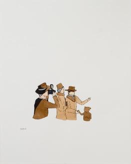 Untitled (man, woman, bear)