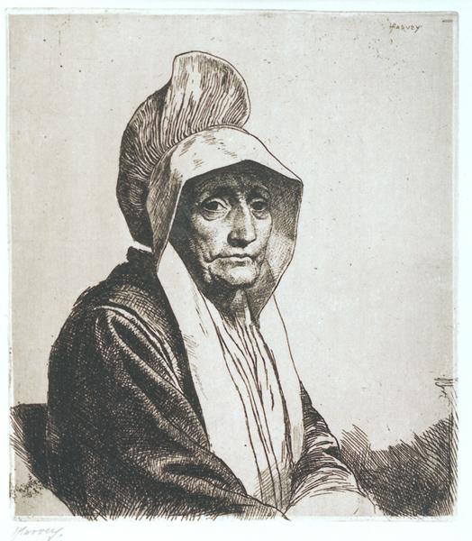 Untitled (portrait of an old woman)
