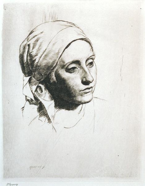 Untitled (portrait of a middle aged woman)