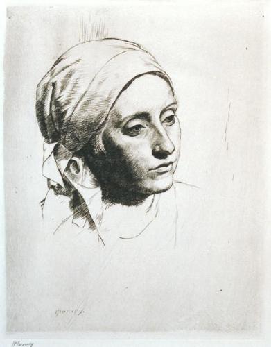 Untitled (portrait of a middle aged woman)