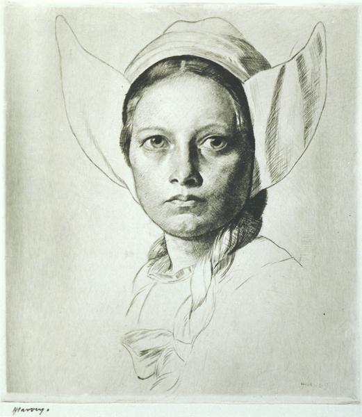 Untitled (portrait of a young woman)