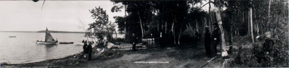 A Stretch of Beach at Fish Lake