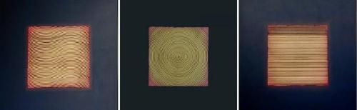 Wavy Field, Circular Field, Horizontal Field