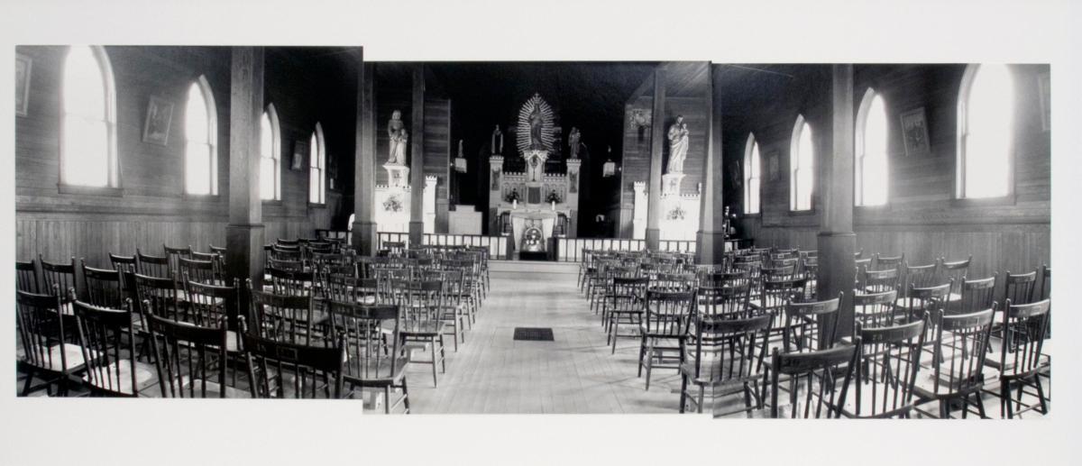 Inside Bonne Madone Catholic Church