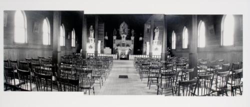 Inside Bonne Madone Catholic Church